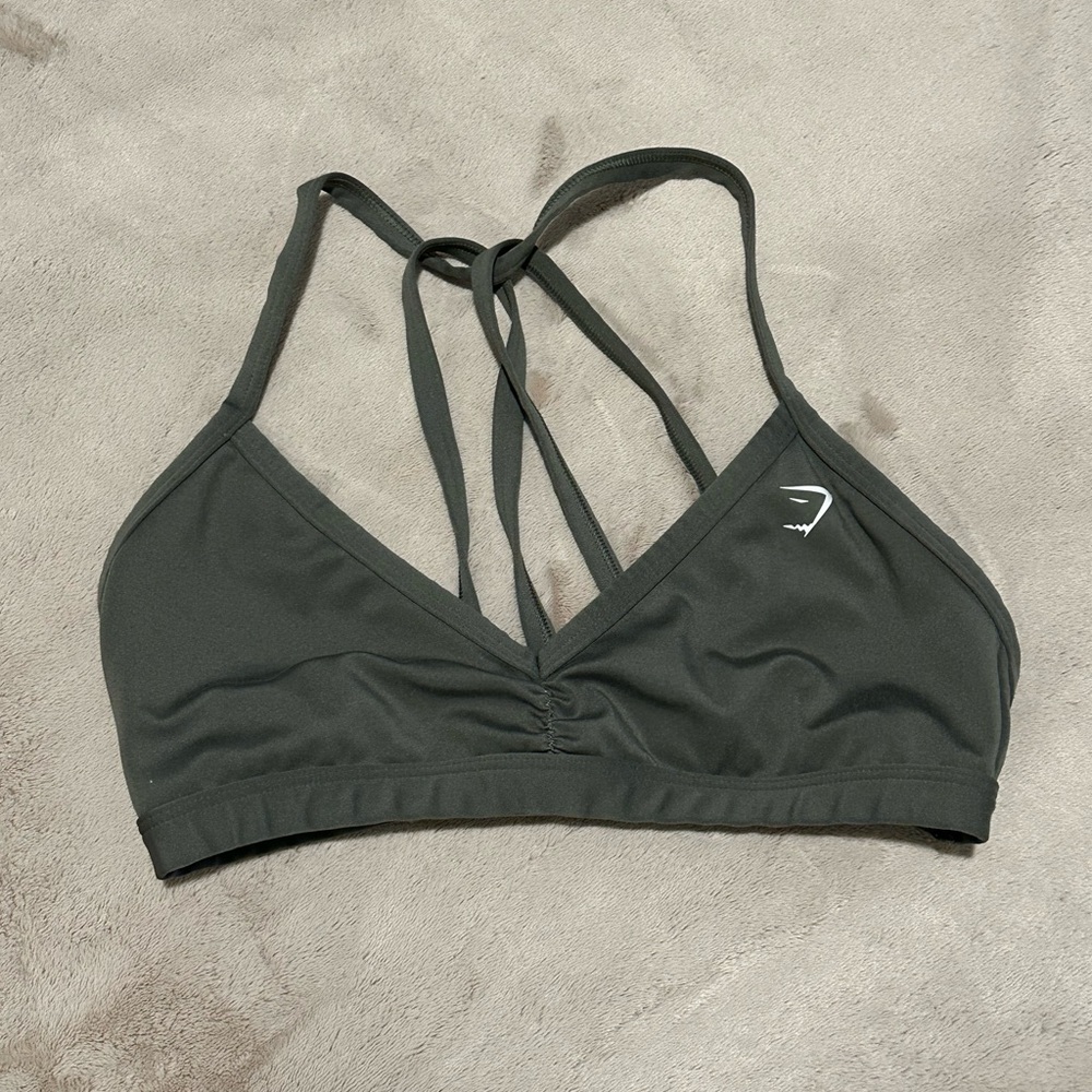 Gymshark Olive Sports Bra